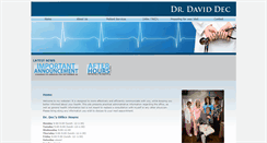 Desktop Screenshot of docdecfamilymd.ca